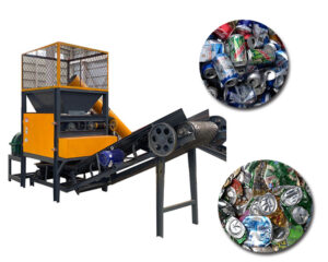 Машина для сплющивания банок