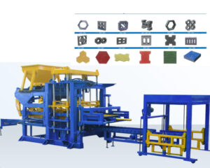 Машина для производства бетонного кирпича