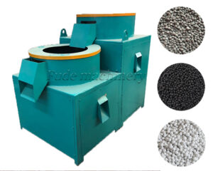 Машина для метания круглых органических удобрений