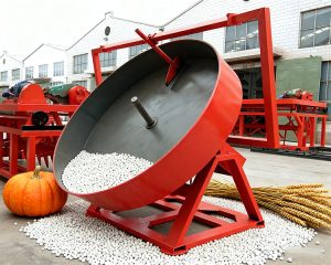 Каков принцип работы дискового гранулятора?